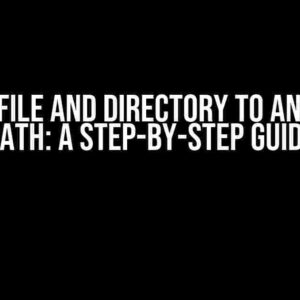 Move File and Directory to Another Path: A Step-by-Step Guide